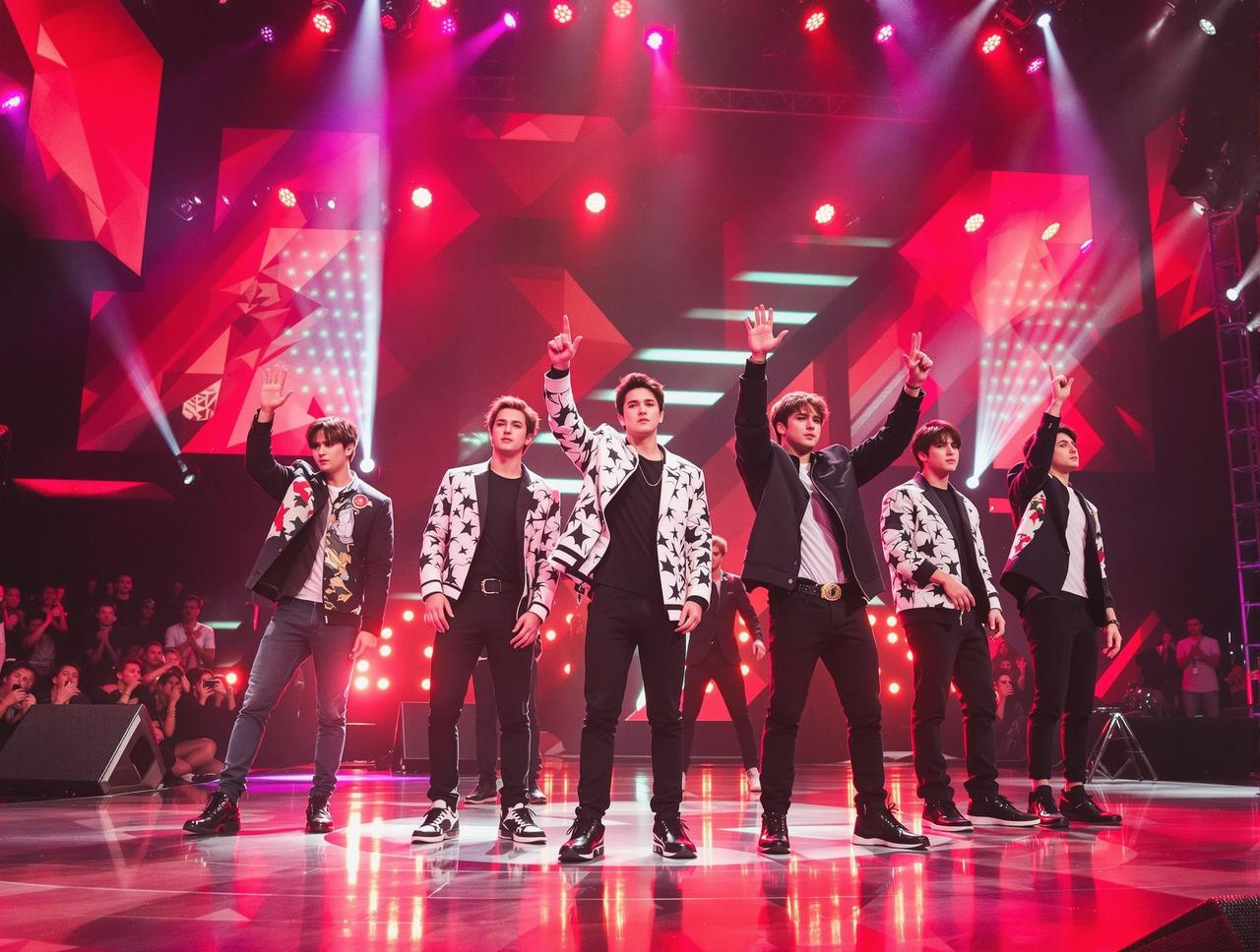 顶流男团演唱会现场 - 51视频网精选图片